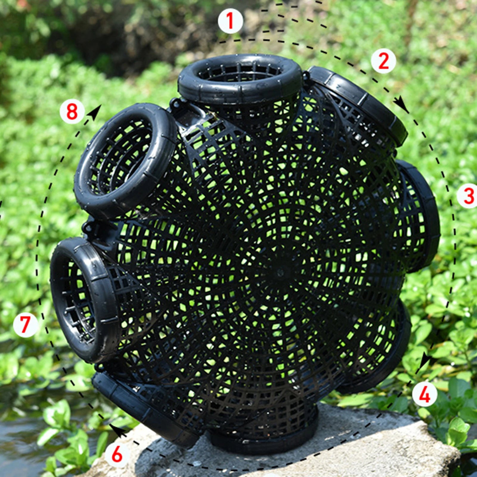 Upgraded Fishing Trap Cage