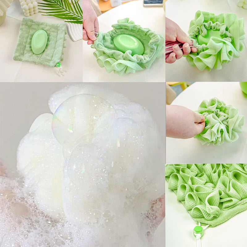 2-In-1 Soft Shower Sponge