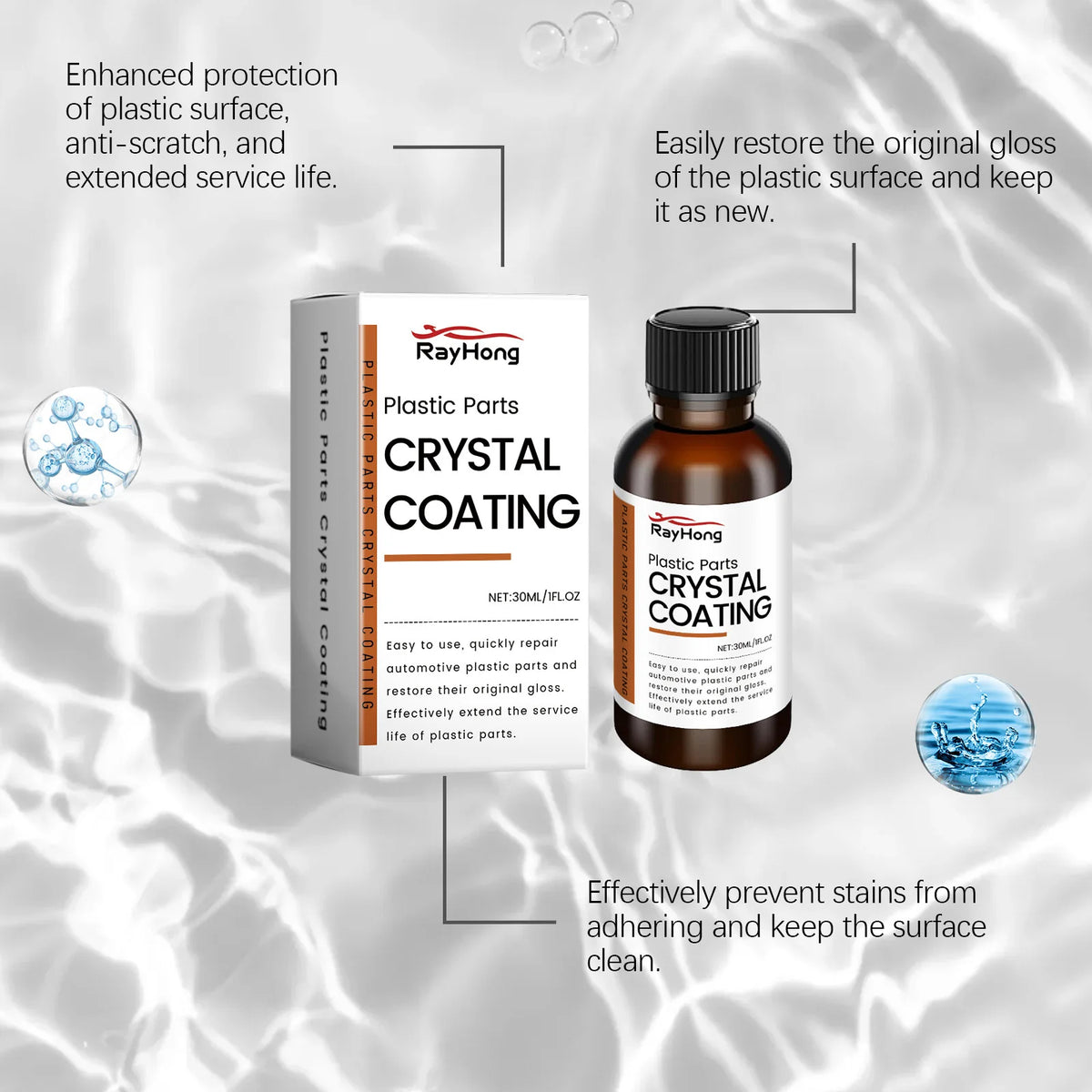 Automotive Plastic Crystal Coating