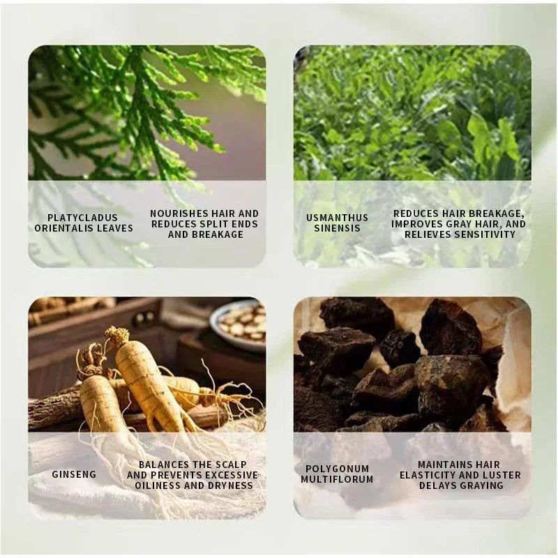 Herbal Anti-Hair Loss Shampoo Bar