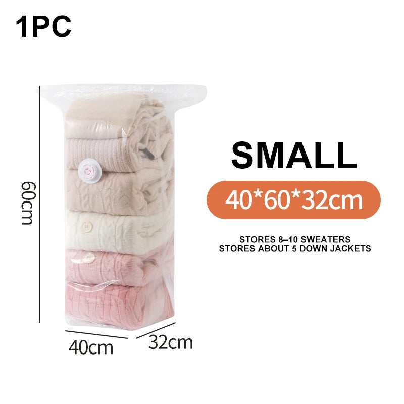 Heavy-Duty Vacuum Storage Compression Bags