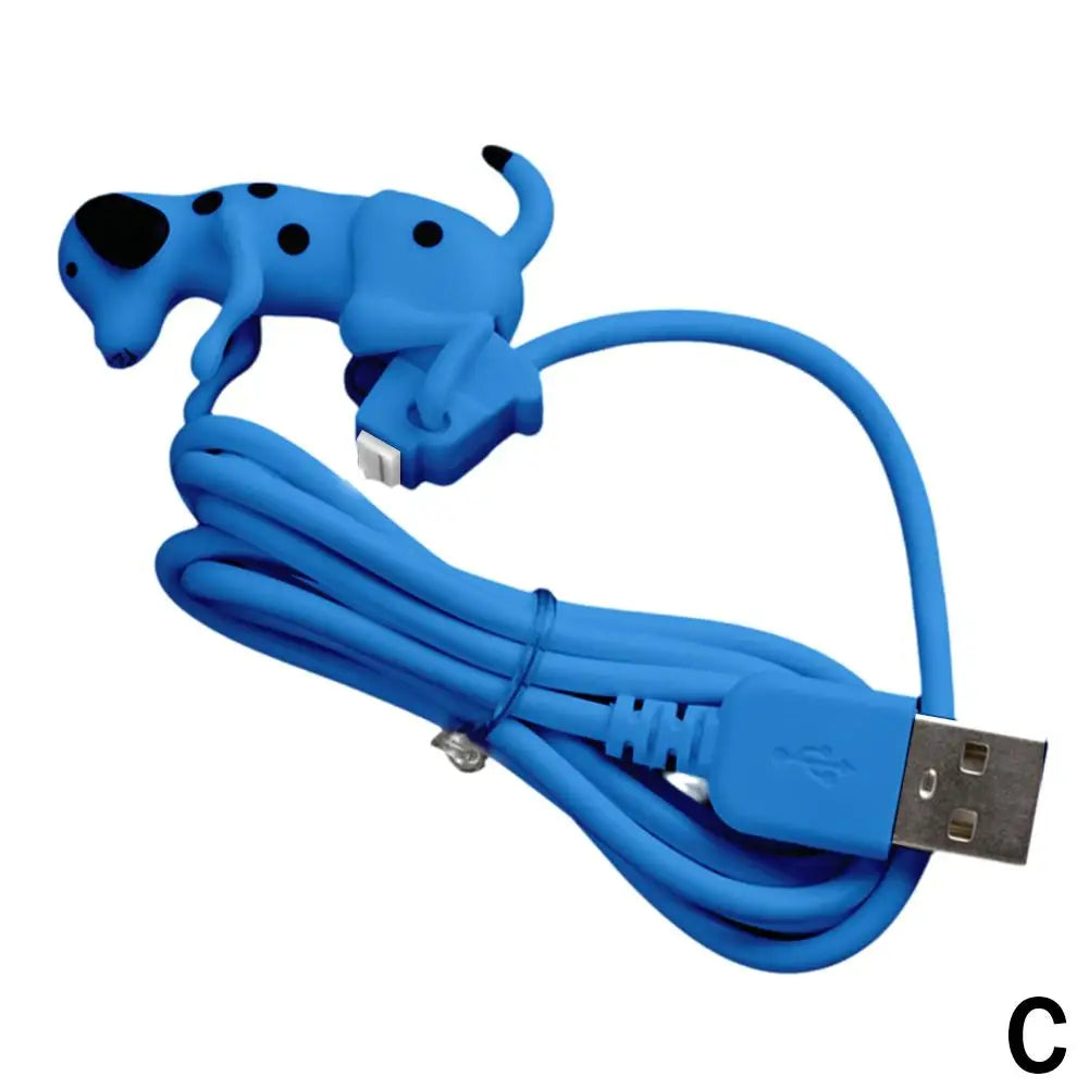 Cute Dog-Shaped Type C Data Cable