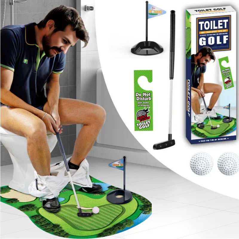 Toilet Golf Set Game