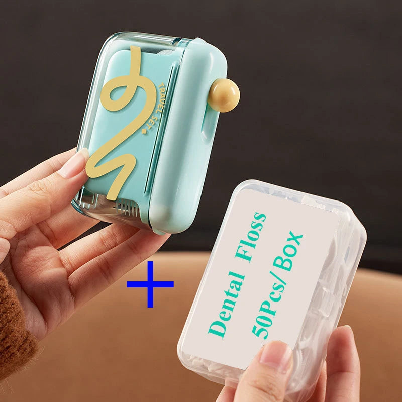 Pop Up Dental Floss Storage Box