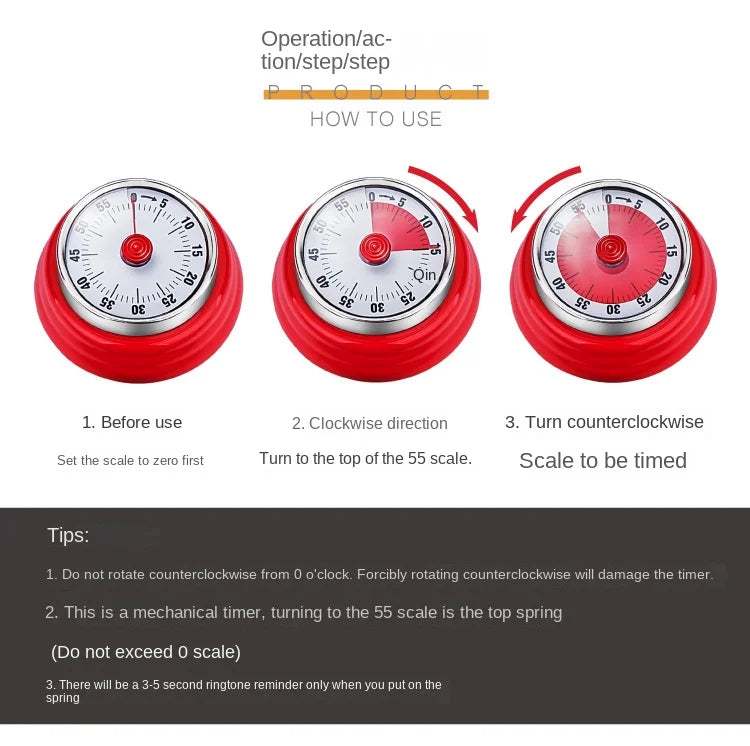 Magnetic Rotating Mechanical Timer