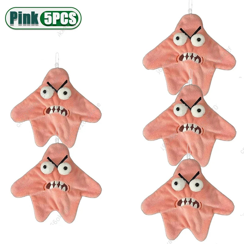 Rechargeable Angry Starfish Dancing Keychain