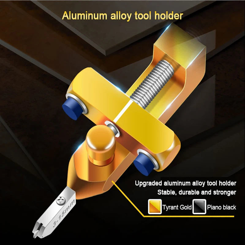2 In 1 Glass Tile Cutter with Breaking Pliers
