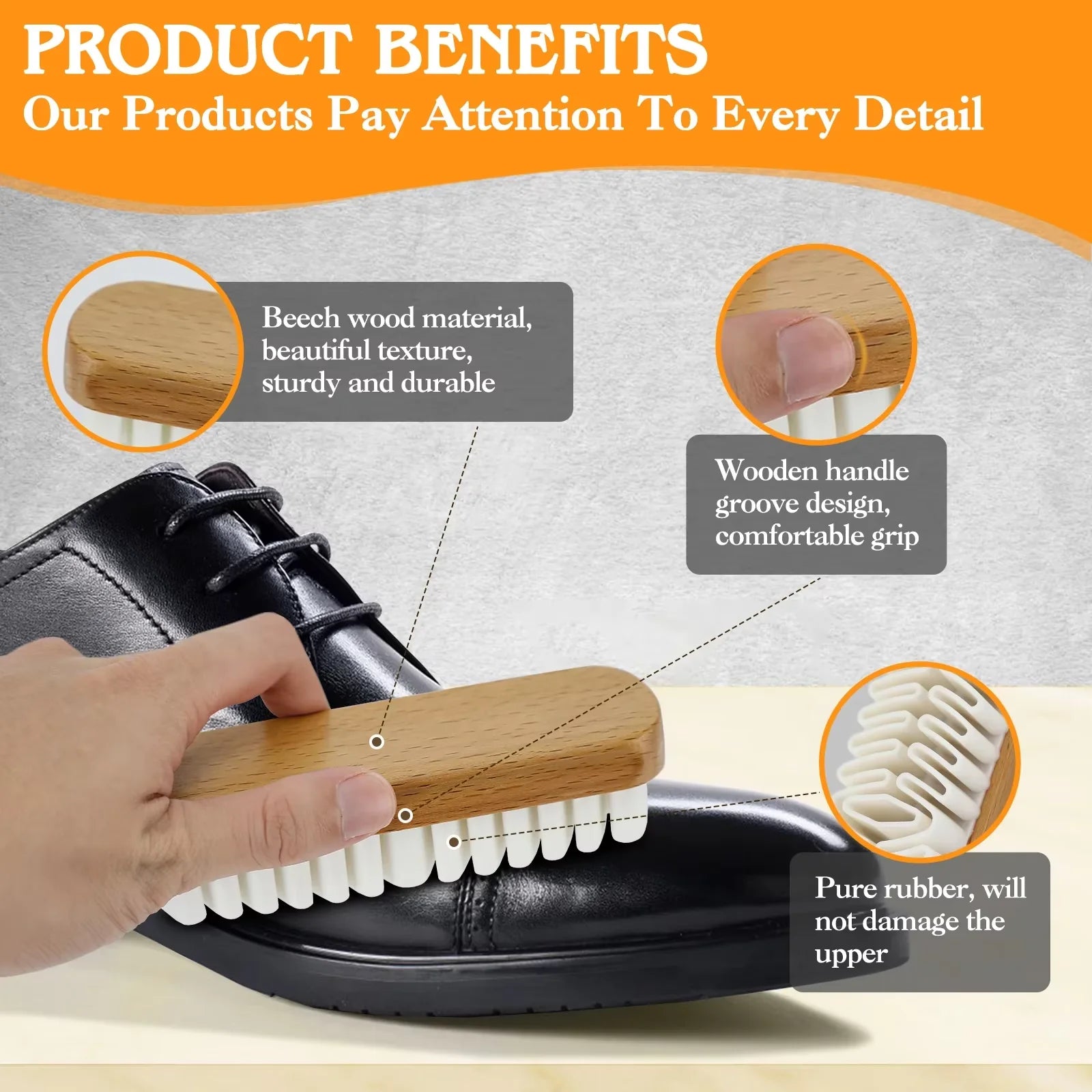 Durable Suede Shoe Cleaner Brush