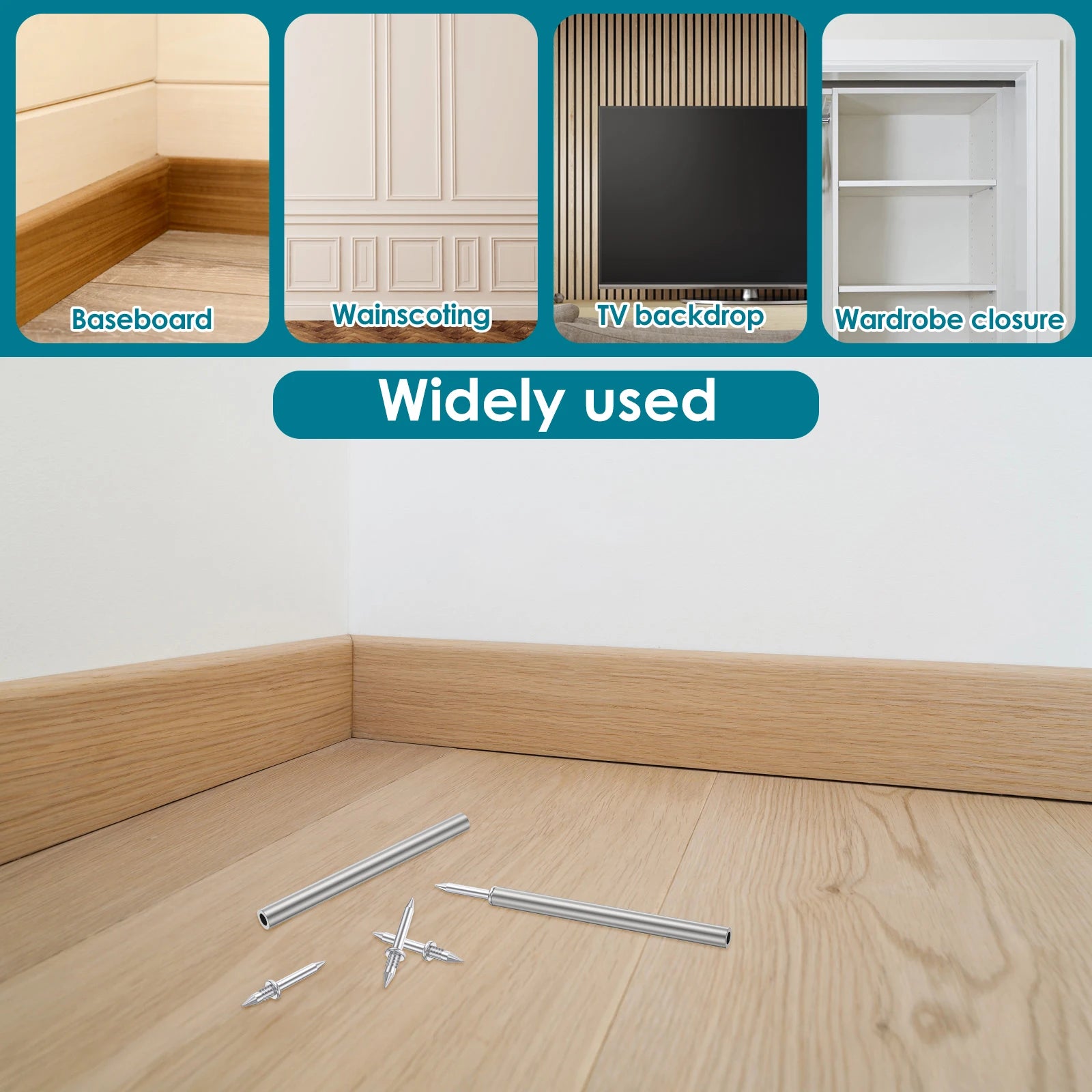 Double-Head Invisible Nails