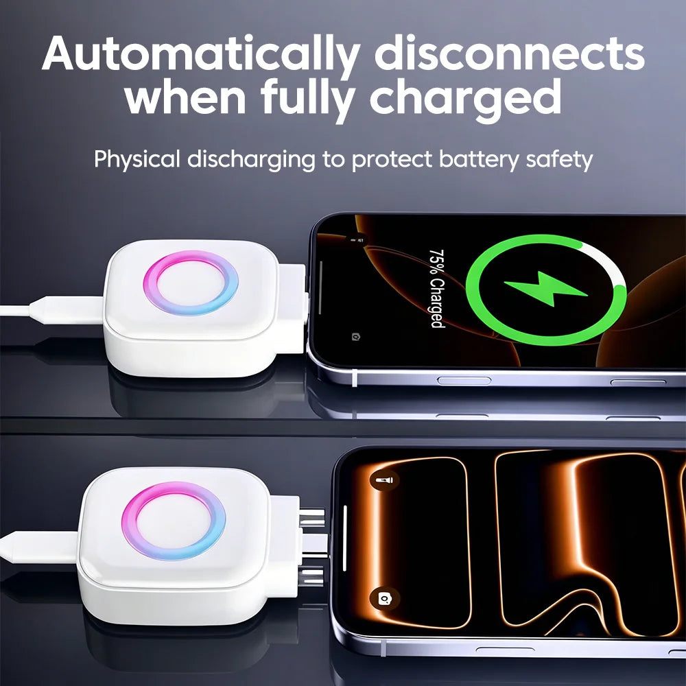 Type-C Auto Cut-Off Charging Adapter