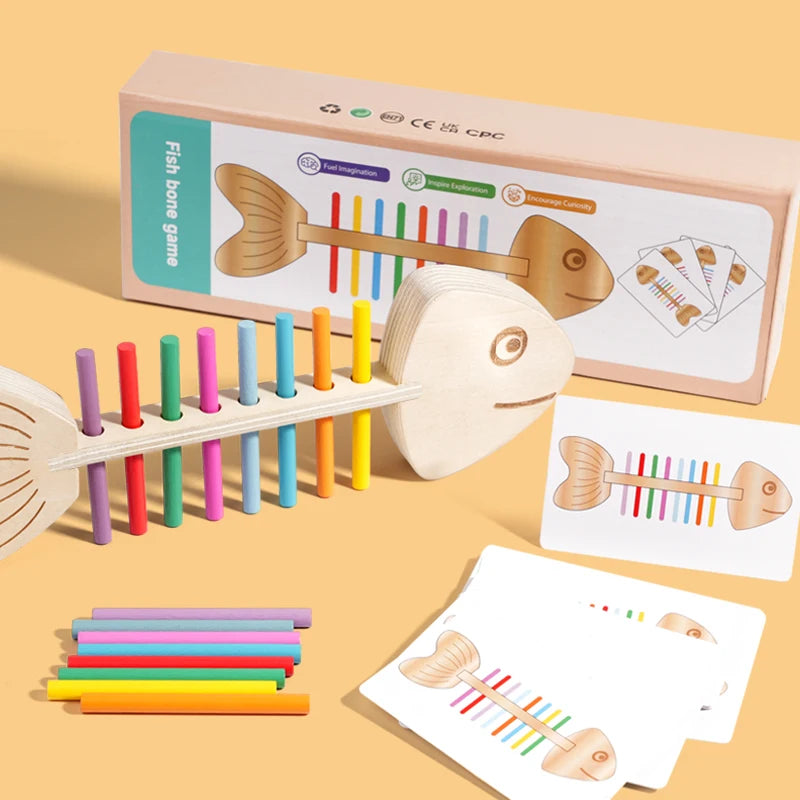 Montessori Wooden Creative Puzzle Toy
