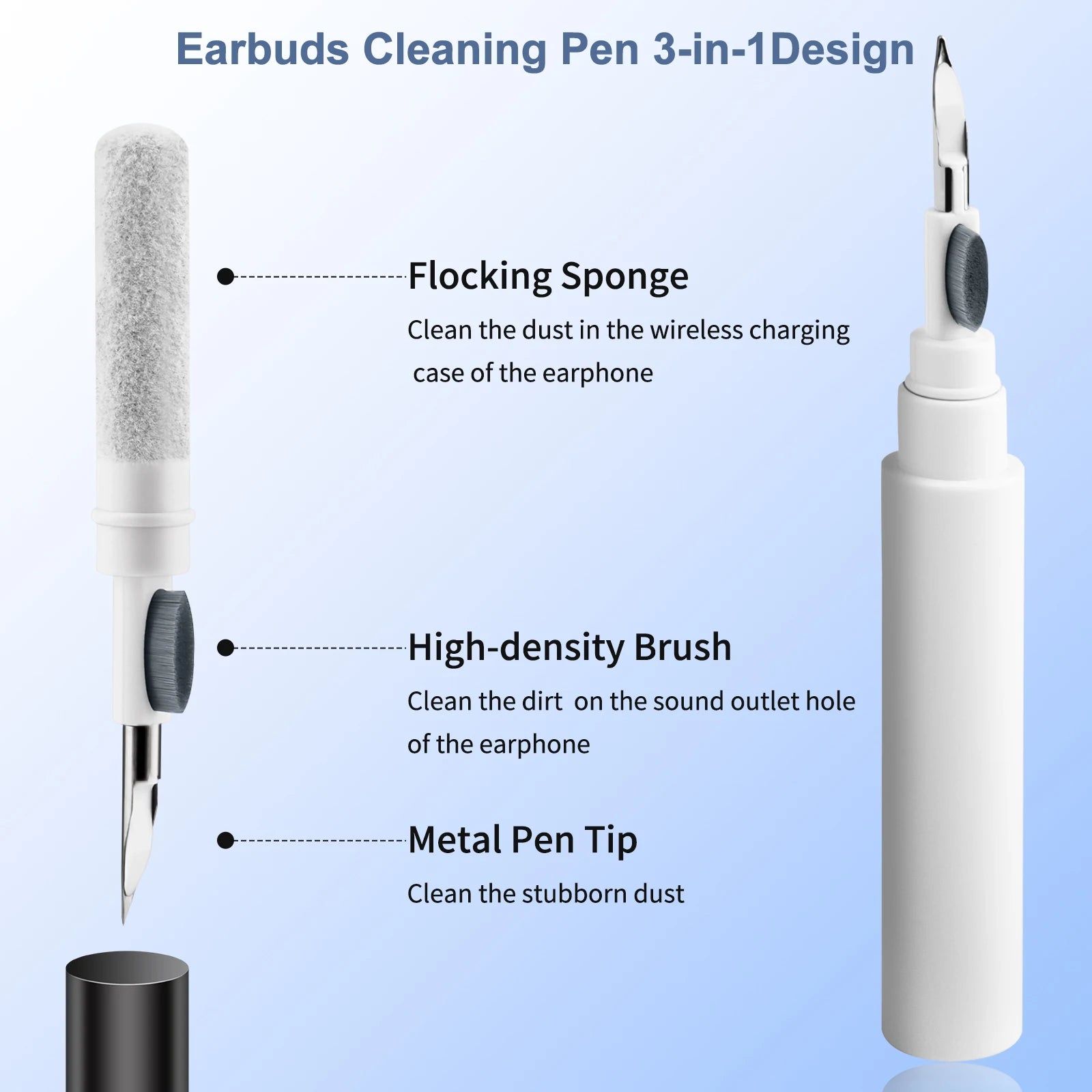 3 in 1 Earbuds Cleaning Tool