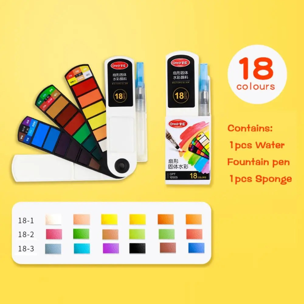 Folding Watercolor Kit