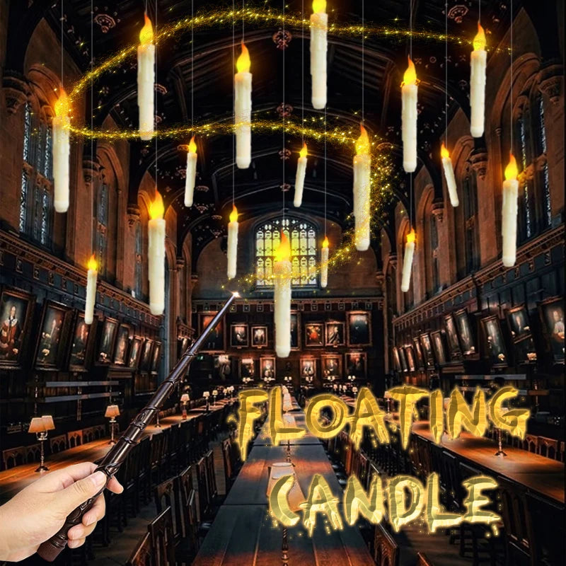 LED Candles with Magic Wand