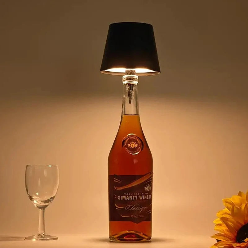 Bottle Top Touch Table Lamp