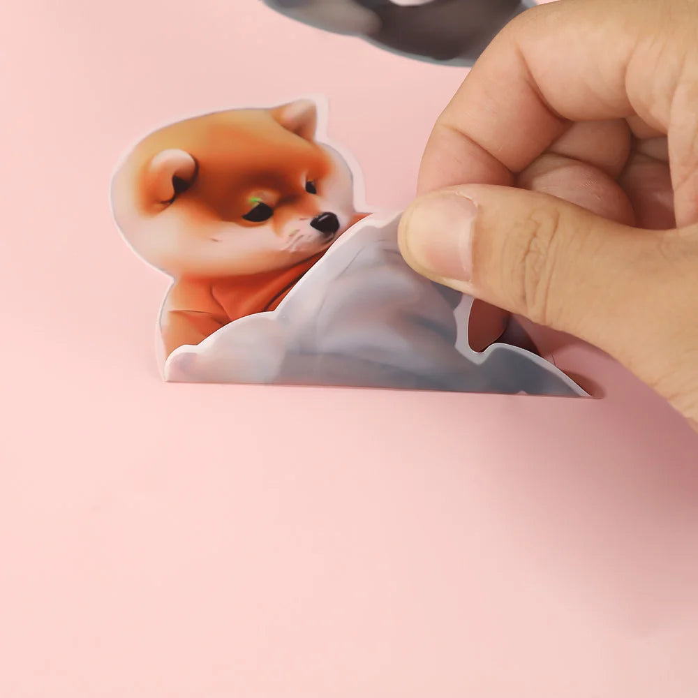 Cute Squeezeable Puppy Sticker