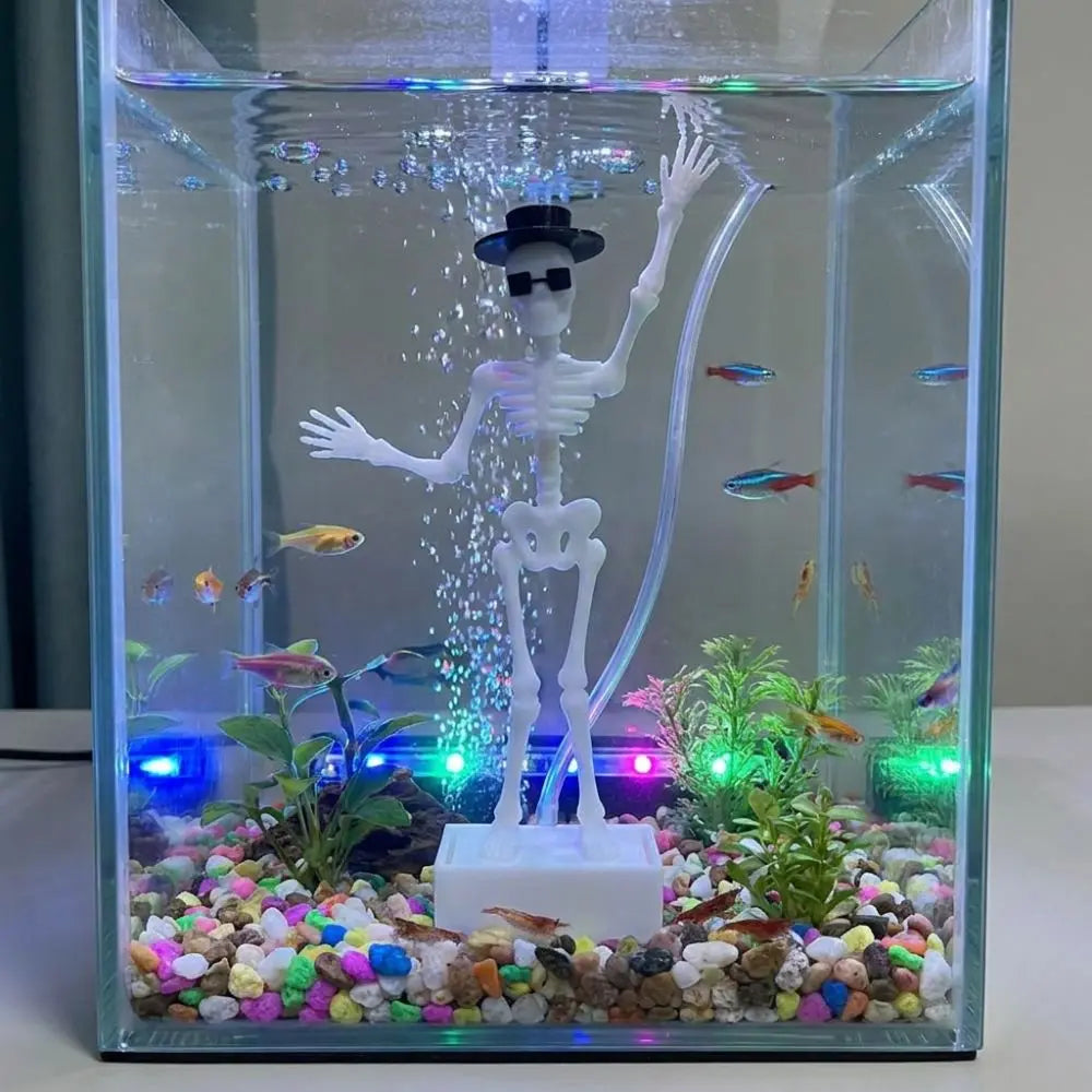 Dynamic Dancing Skeleton Aquarium Bubbler