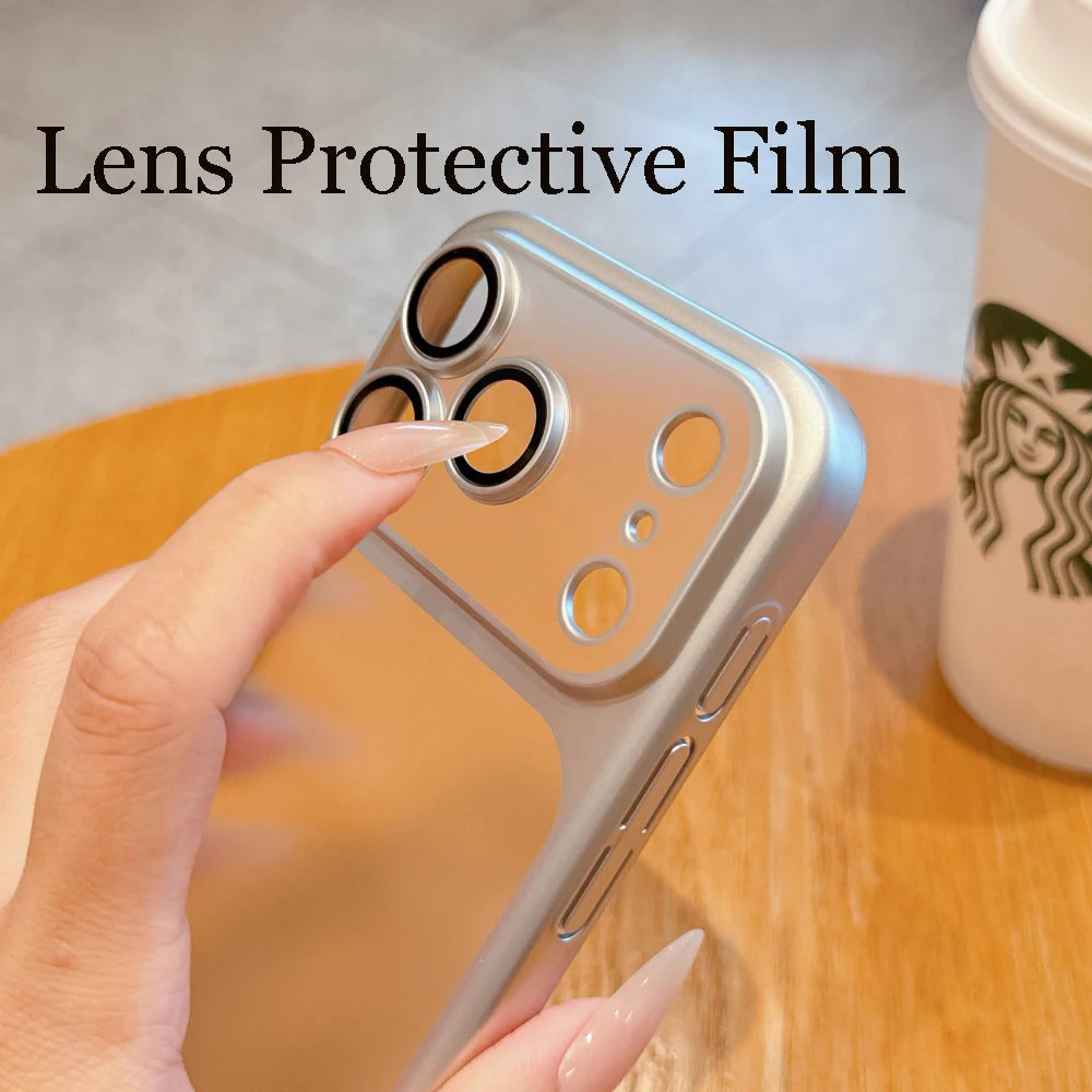 Frosted Shield Slim iPhone17 Case