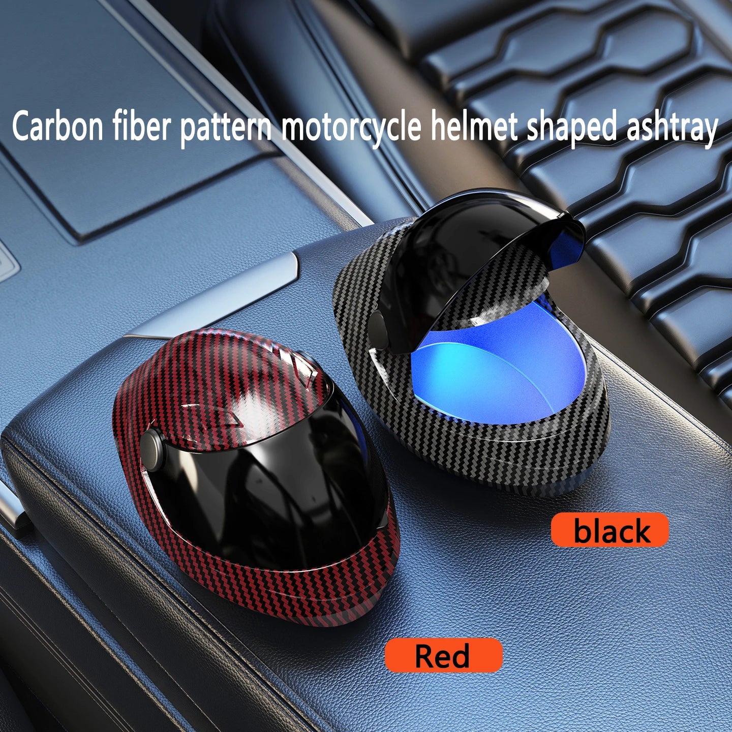 Motorcycle Helmet Shaped  Car Ashtray
