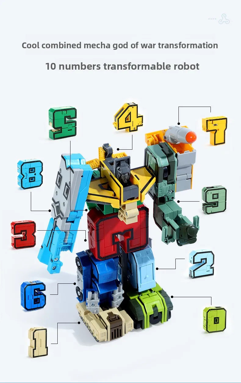 Educational Transforming Robot Car Toy