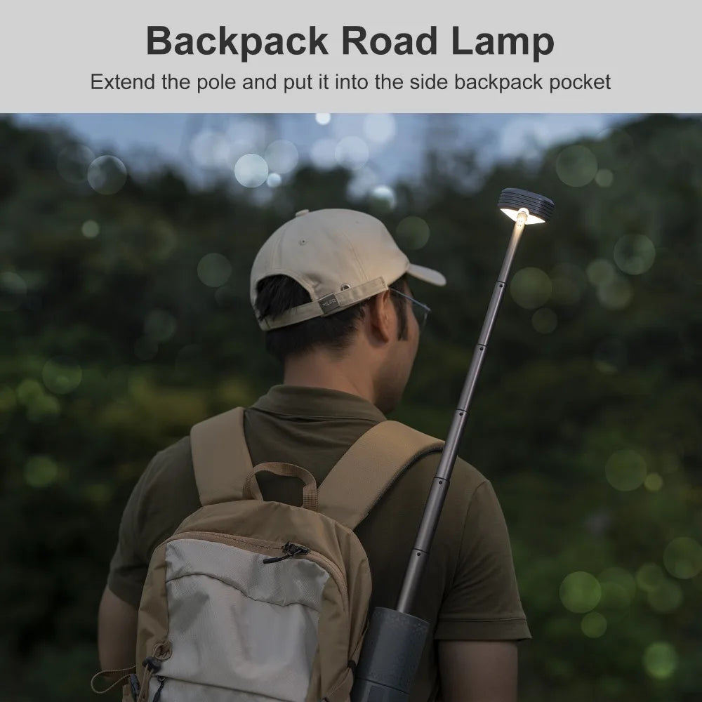 Telescopic and Collapsible Camping Light