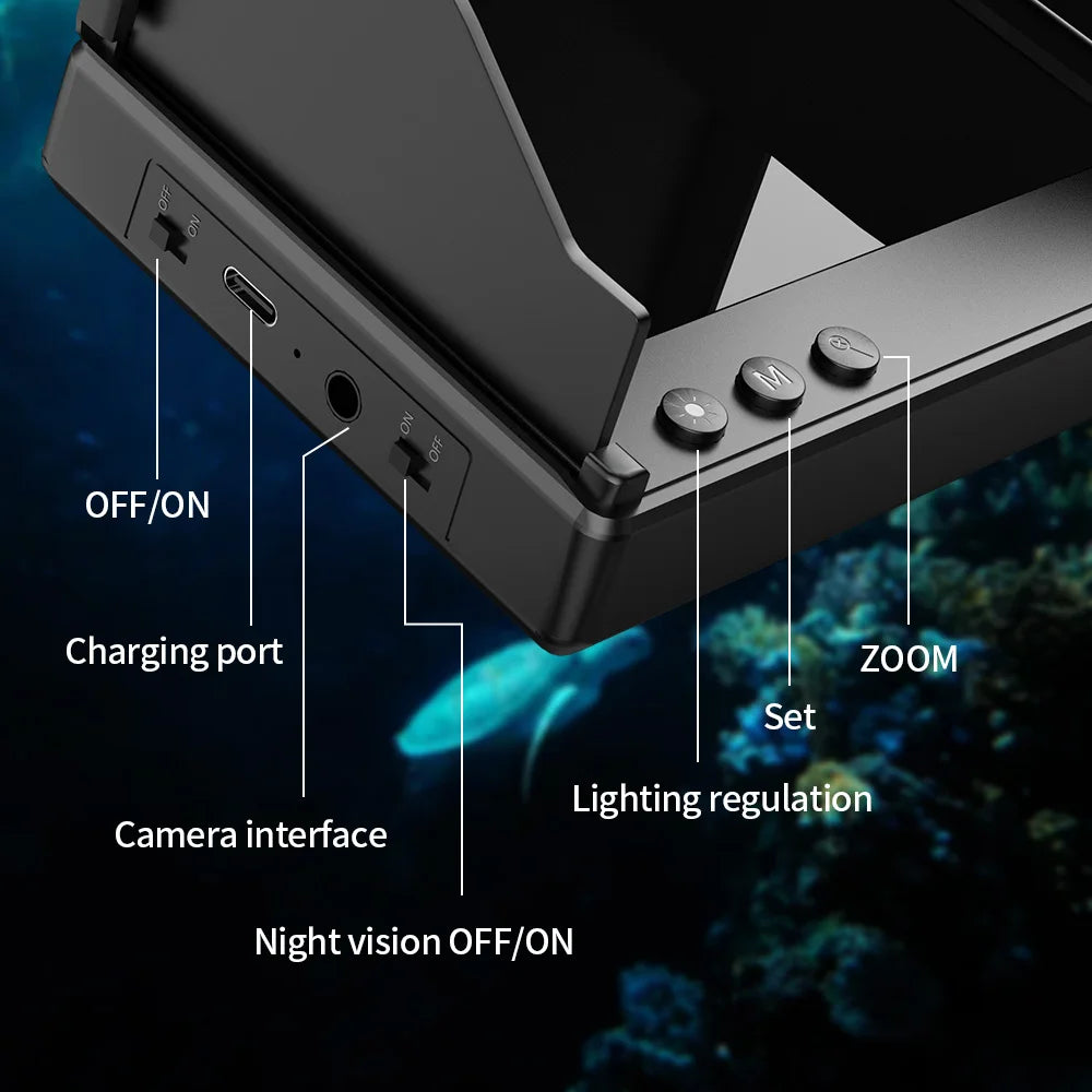 Night Vision Fishing Camera With LCD