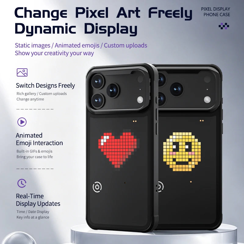 Smart Pixel Display iPhone Case