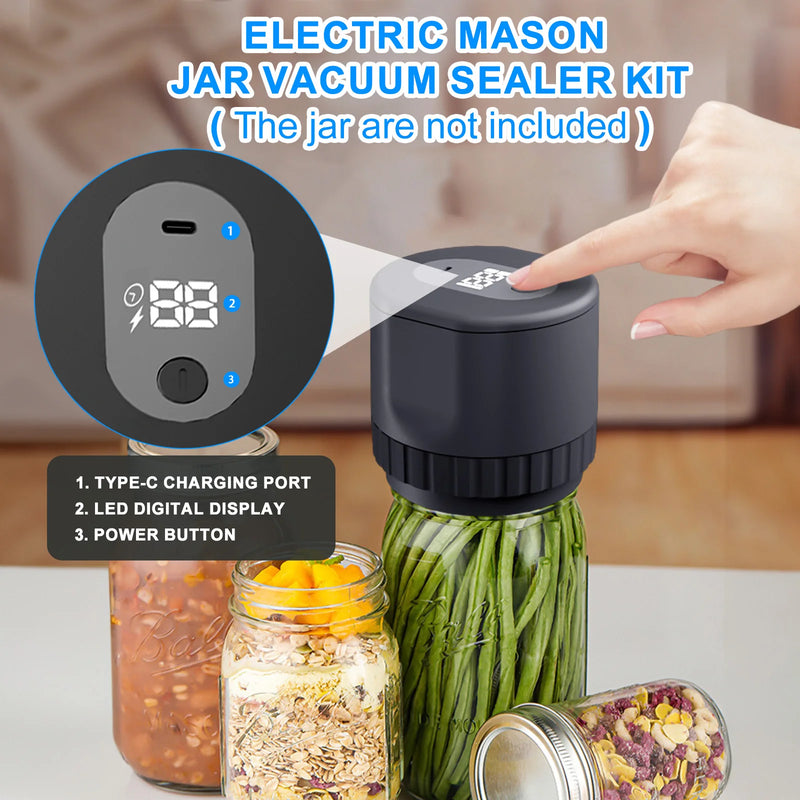 Cordless Automatic Jar Sealer Kit