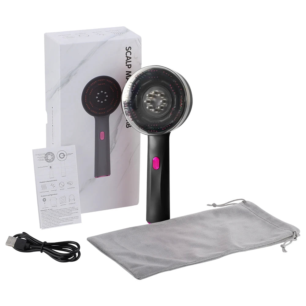 Portable Electric Scalp Massage Comb Portable Electric Scalp Massage Comb