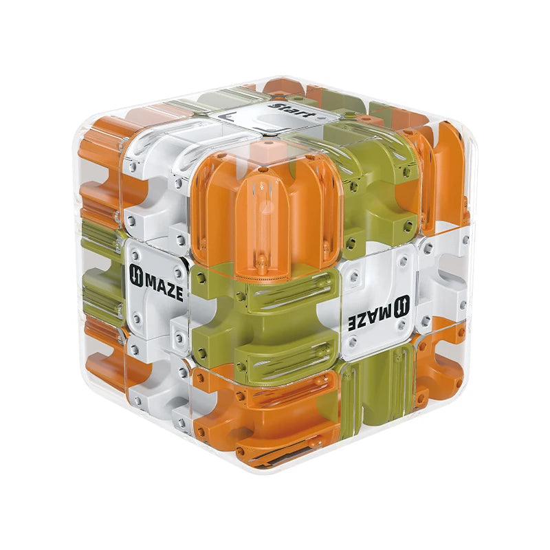 3D Maze Cube Puzzle