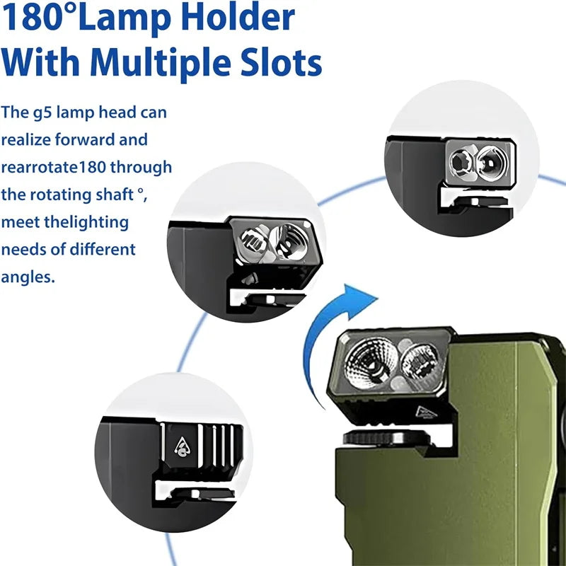 Waterproof EDC Pocket Flashlight