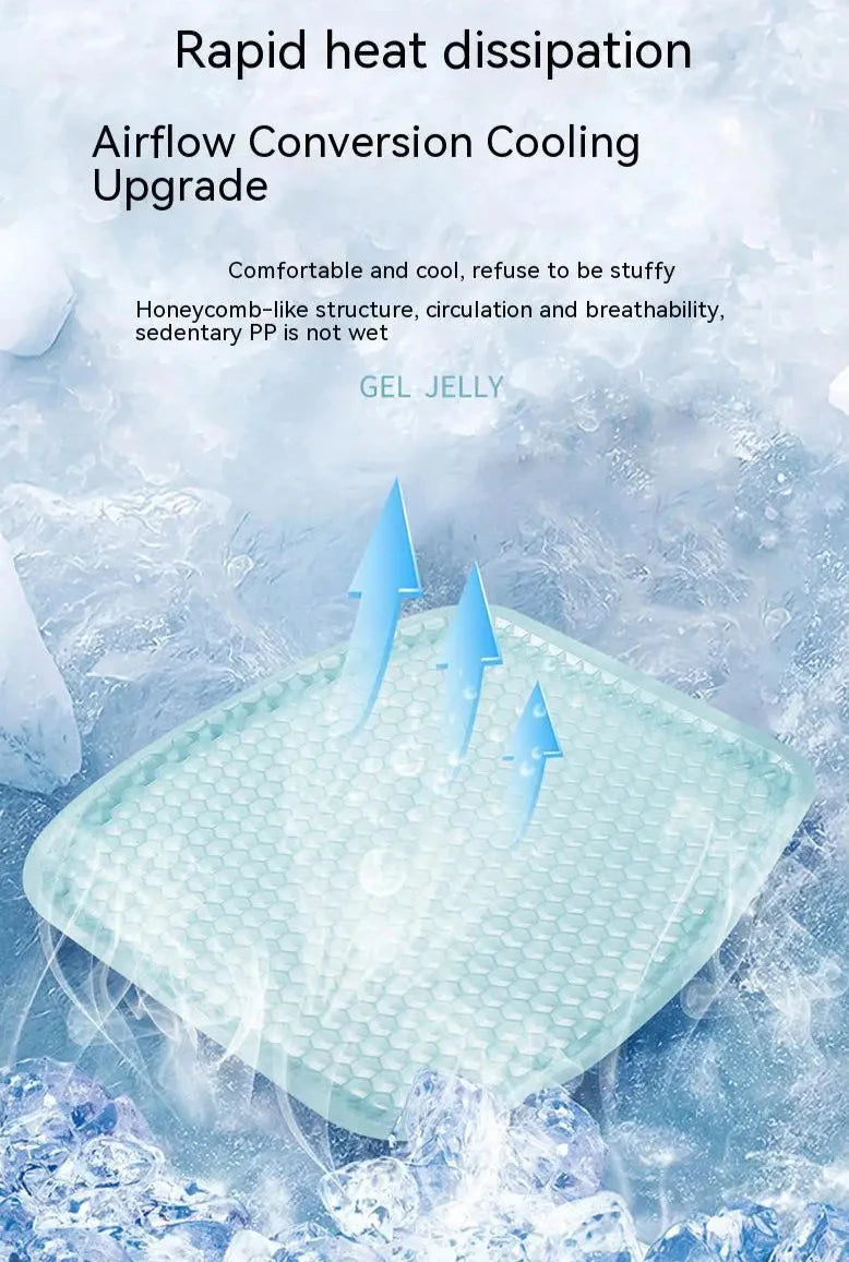 Pressure Relief  Seat Ice Gel Cushion