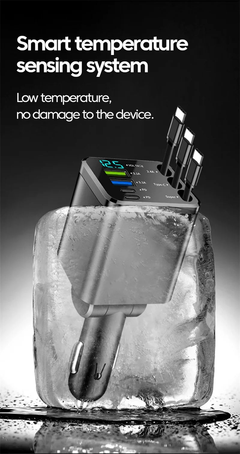 7-in-1 Car Fast Charging Adapter
