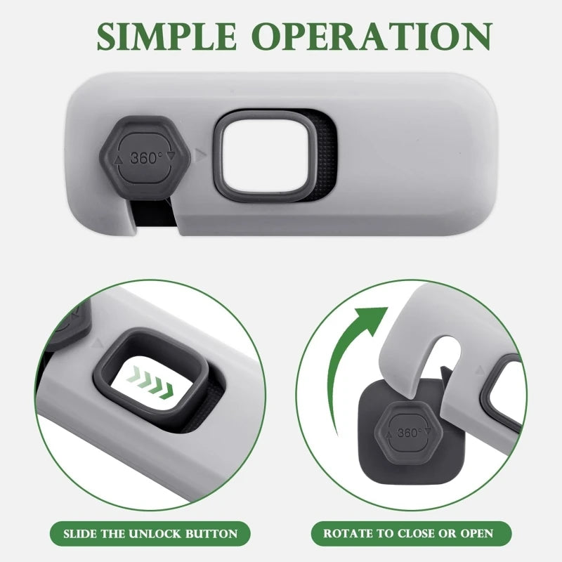 Refrigerator Door Safety Locker