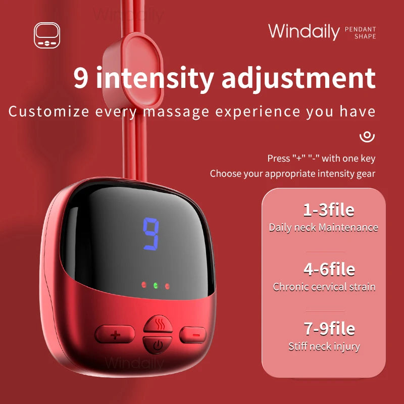 Mini Portable Hanging Neck Massager