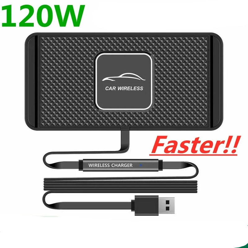 Car Anti-Slip Fast Wireless Charger Pad