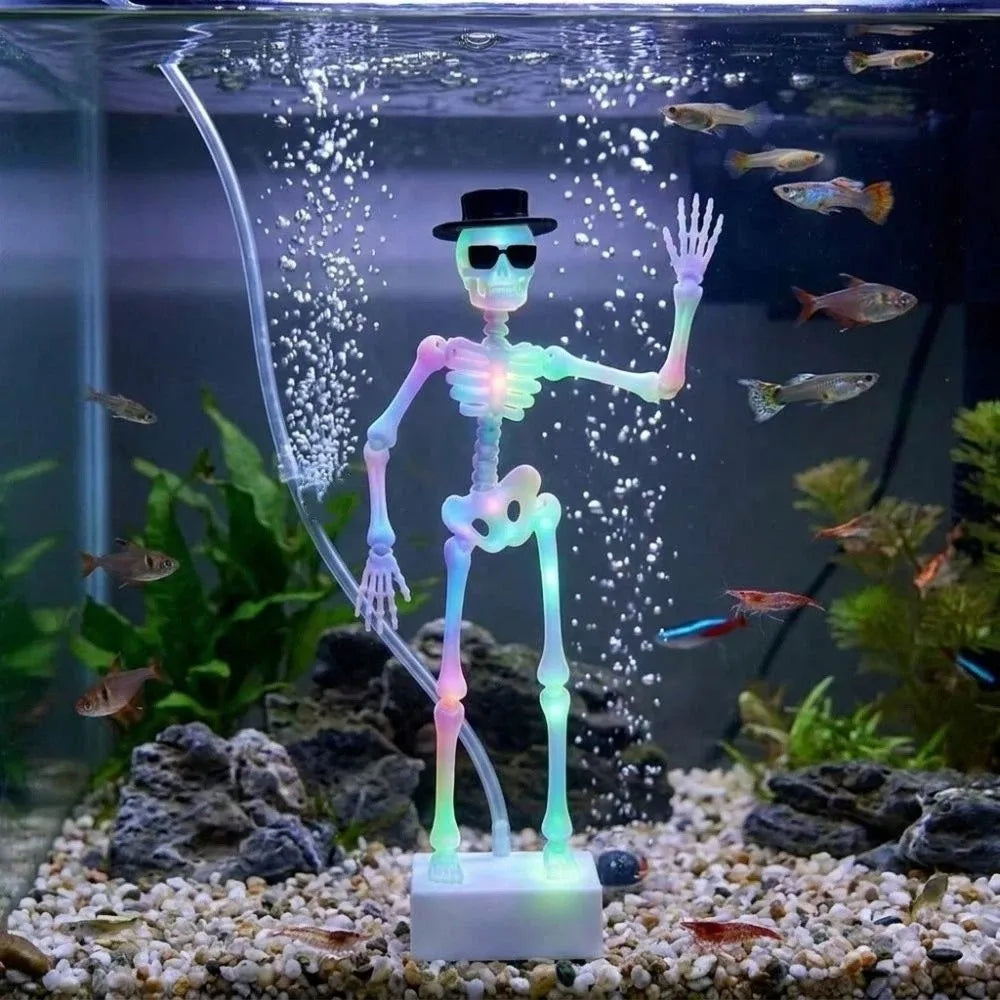Dynamic Dancing Skeleton Aquarium Bubbler