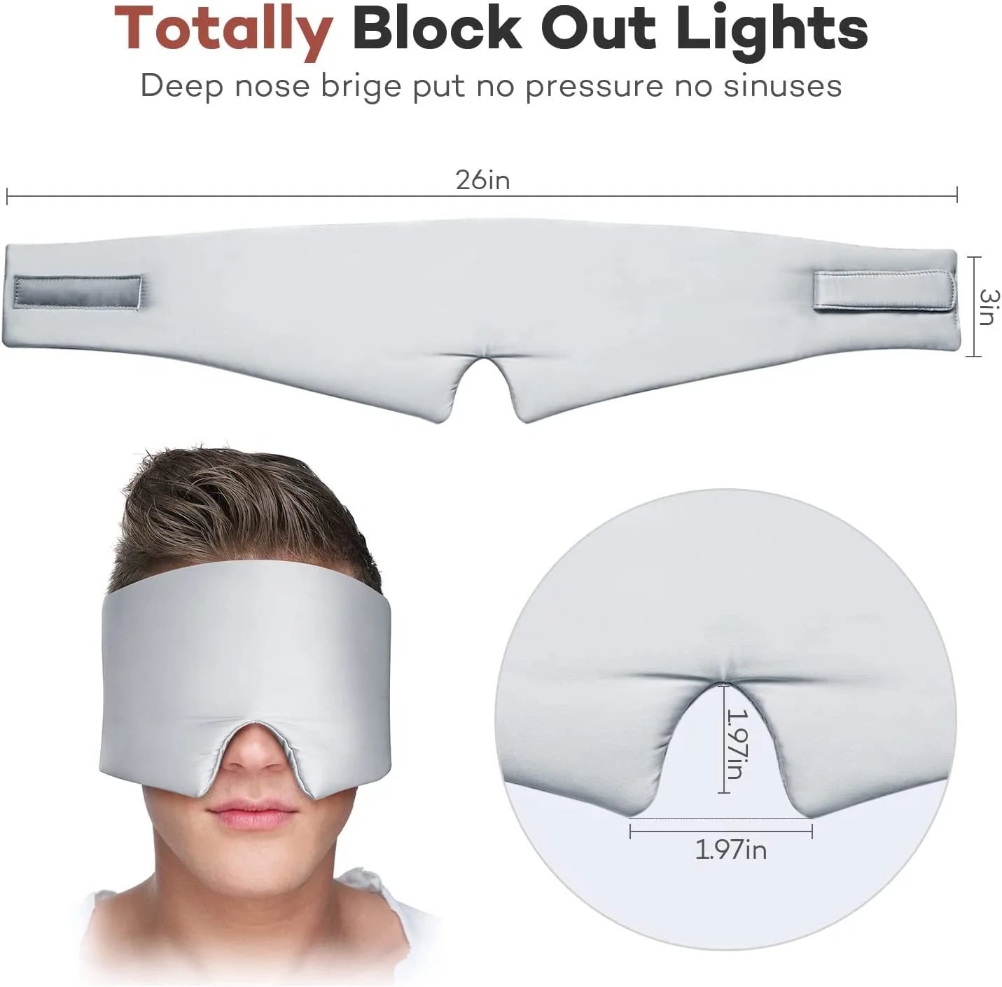 Silk Blindfold Travel Nap