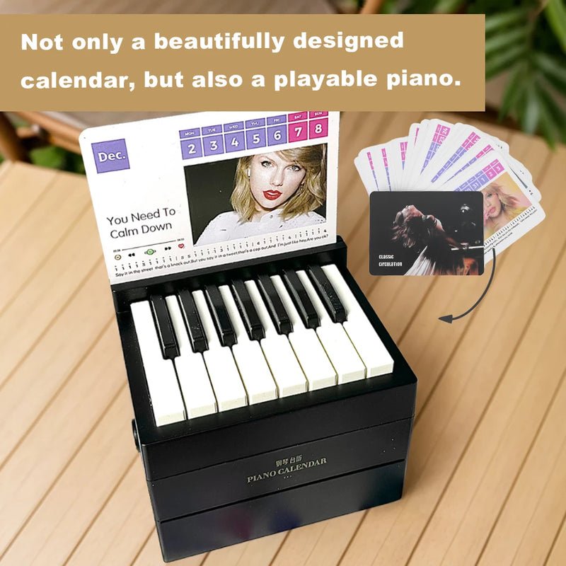 Desktop Playable Piano Calendar