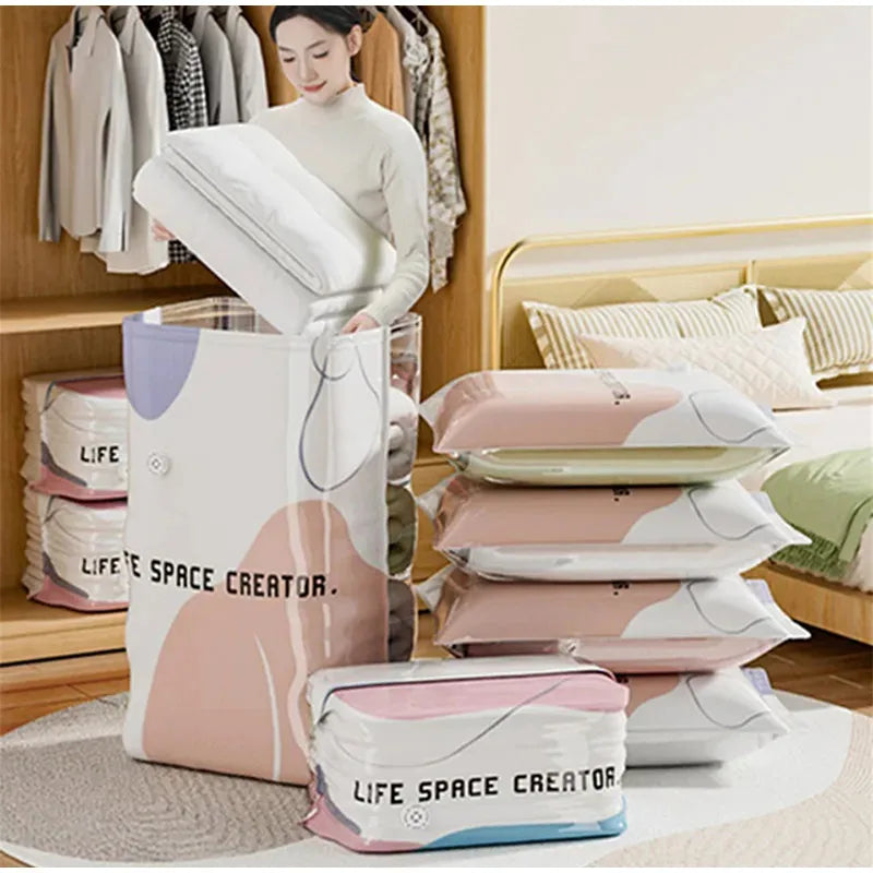 Heavy-Duty Vacuum Storage Compression Bags