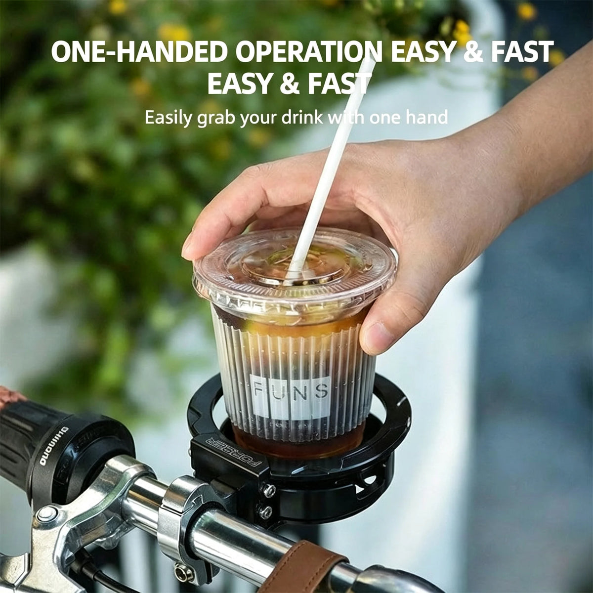 Compact Ride Foldable Cup Holder