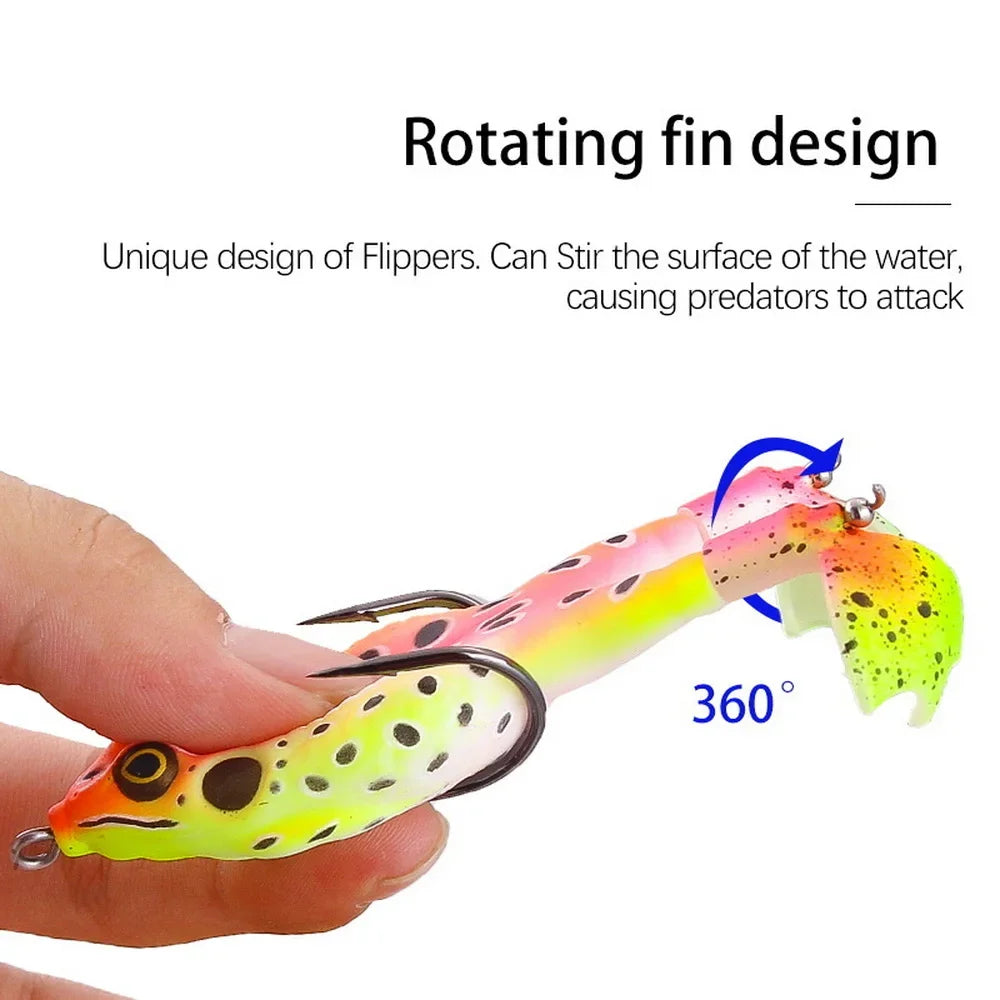 Frog Propeller Legs Fishing Lure