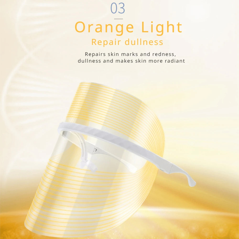 LED Red Light Therapy Facial Mask