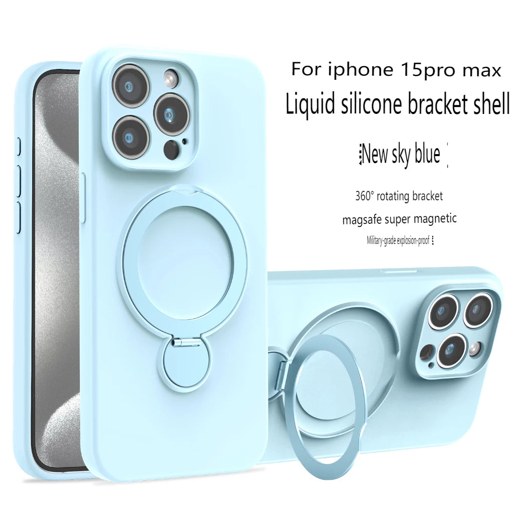 360° Magnetic Ring Mobile Case
