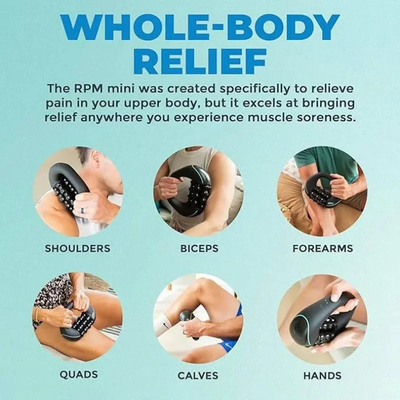 Mini Handheld Rolling Massager For Body Pain