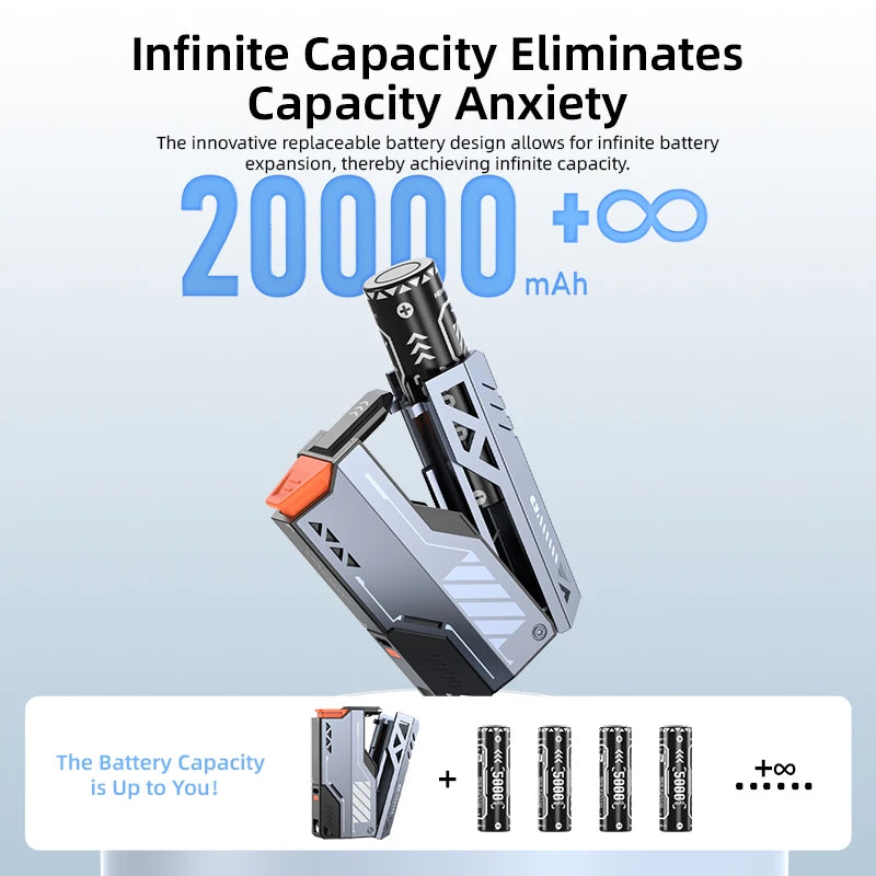 Replaceable Battery Power Bank