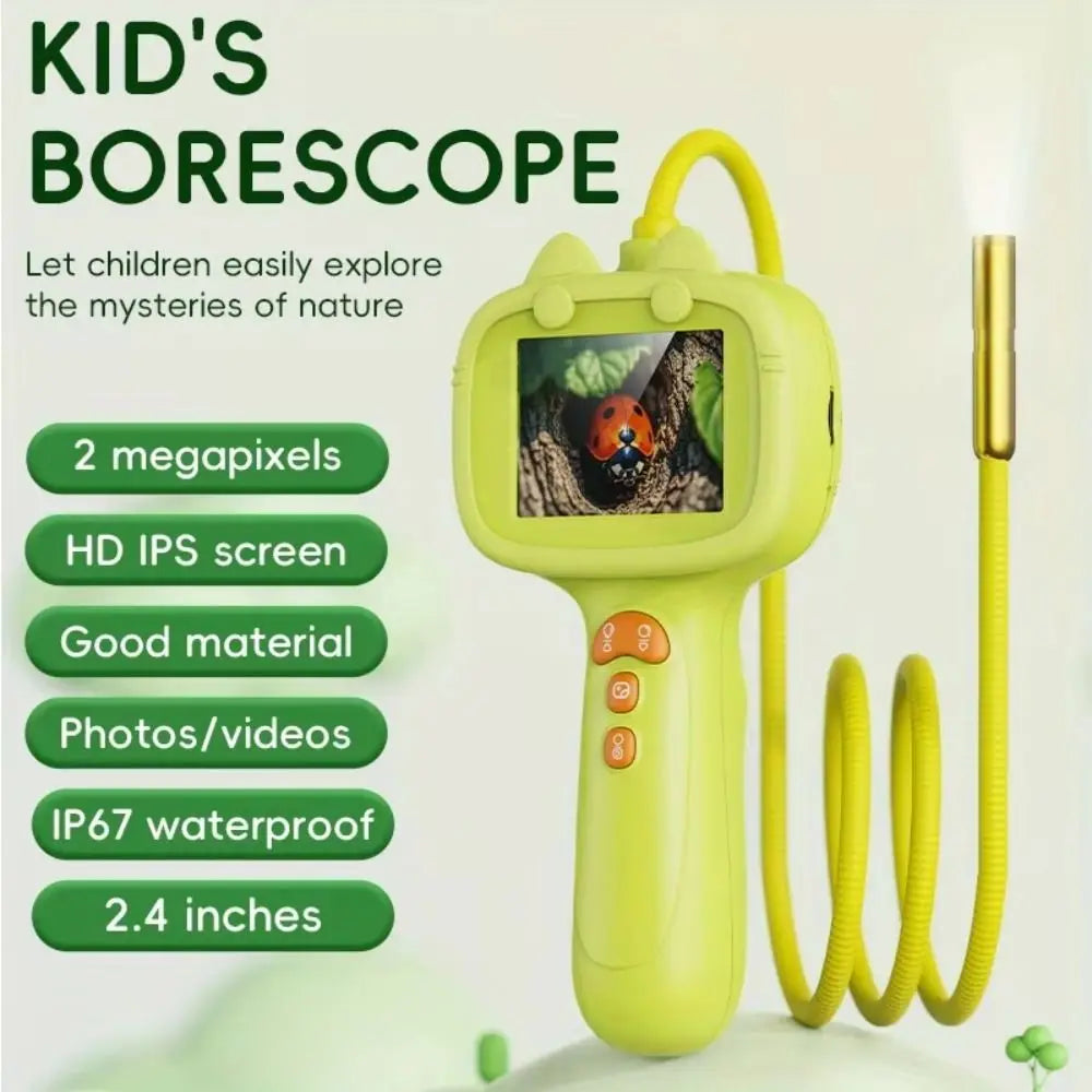 HD Digital Endoscope Camera for Kids