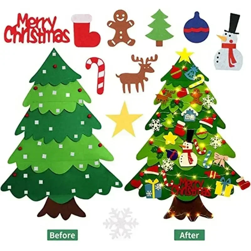 Kids Christmas Tree DIY Set