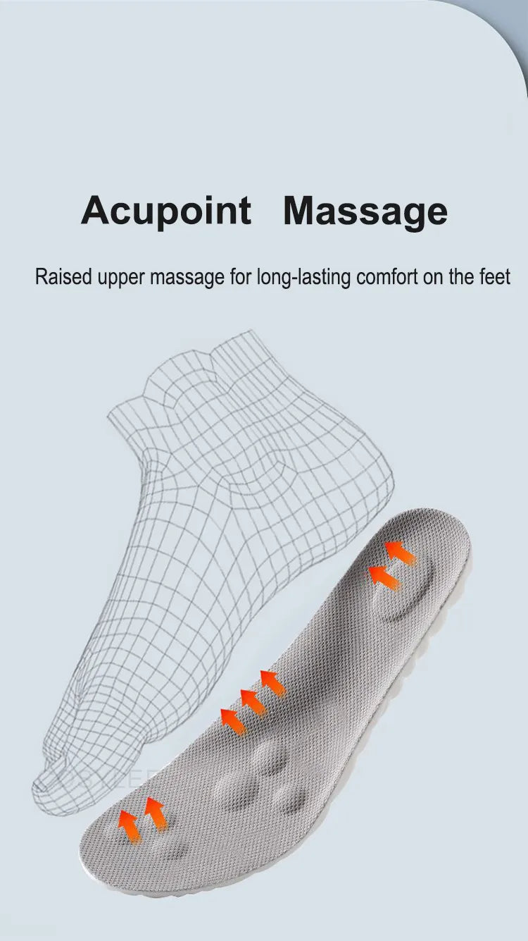 High Elasticity Latex Sport Insoles