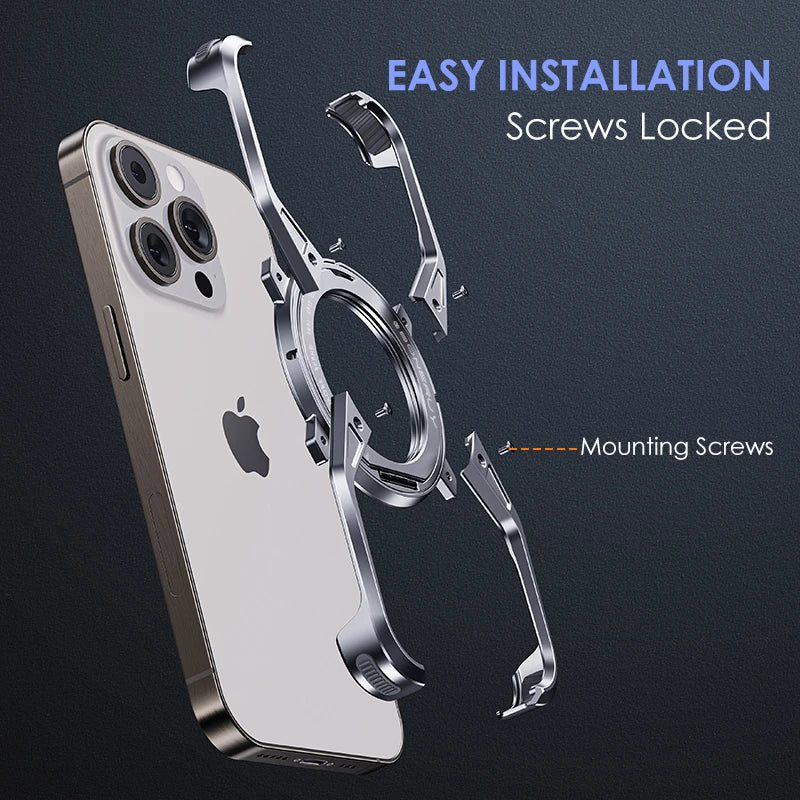 Frameless Free Spins Magnetic Phone Case